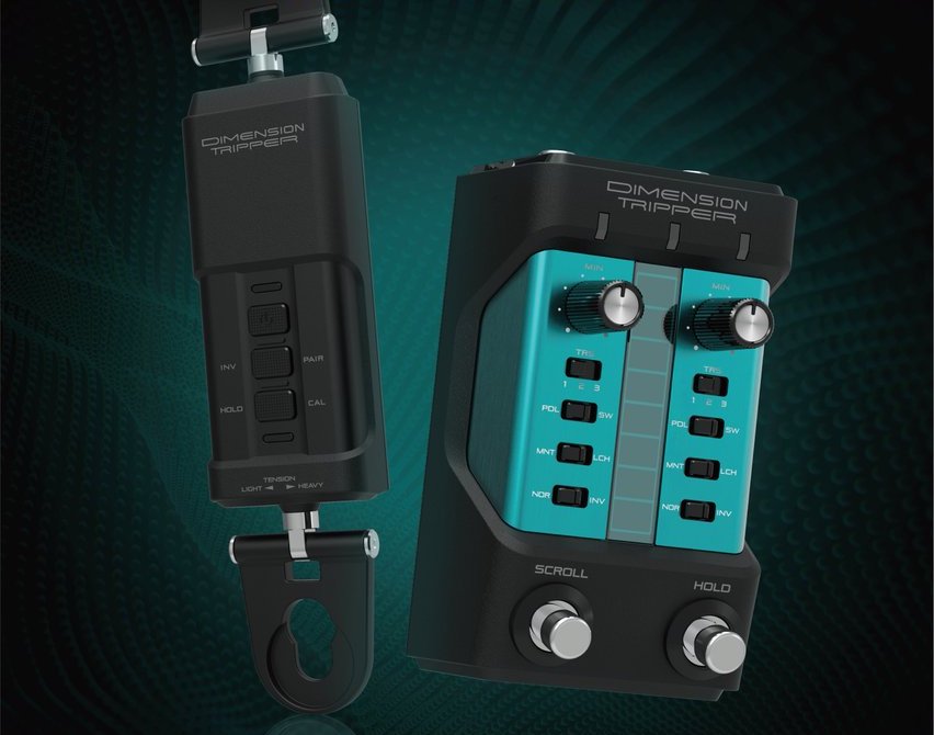 Casio Dimension Tripper, pedal de expresión en la correa que